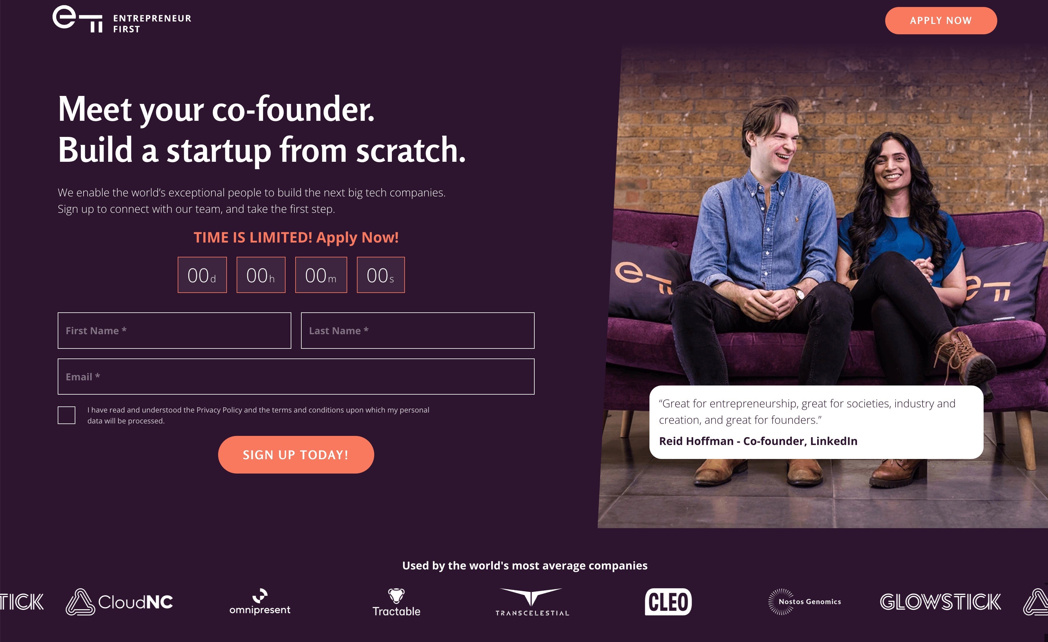 Advertising Landing Page ·cover